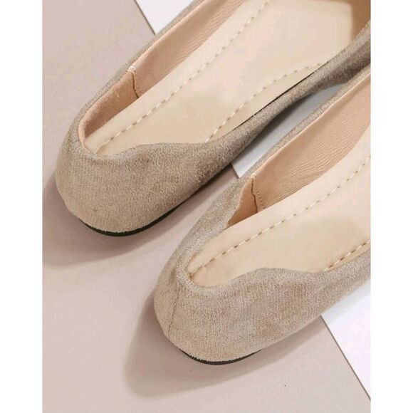 2/$30 Size 8.5 Ladies Flat Pointed Toe Slip-On Flats Shoes - Picture 6 of 7